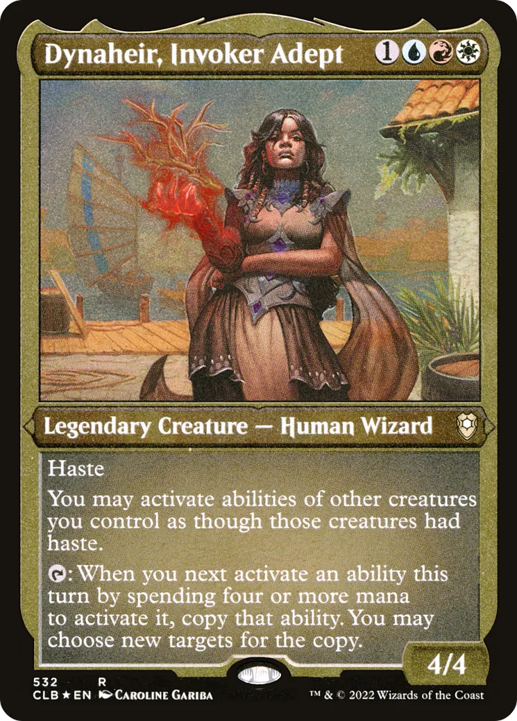 Dynaheir, Invoker Adept — Commander Legends: Battle for Baldur's Gate — Magic: The Gathering