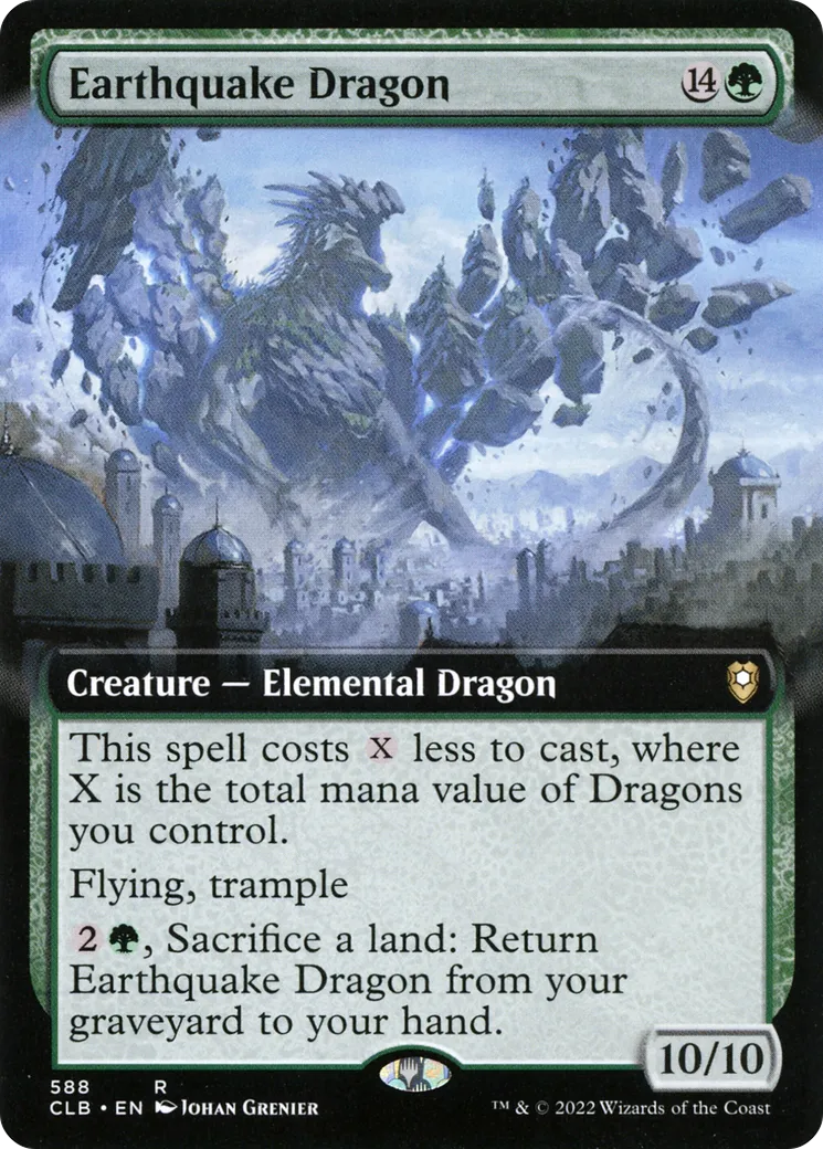 Earthquake Dragon — Commander Legends: Battle for Baldur's Gate — Magic: The Gathering