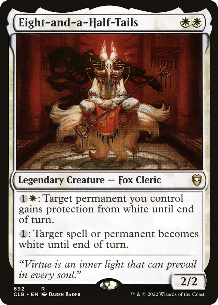 Eight-and-a-Half-Tails — Commander Legends: Battle for Baldur's Gate — Magic: The Gathering