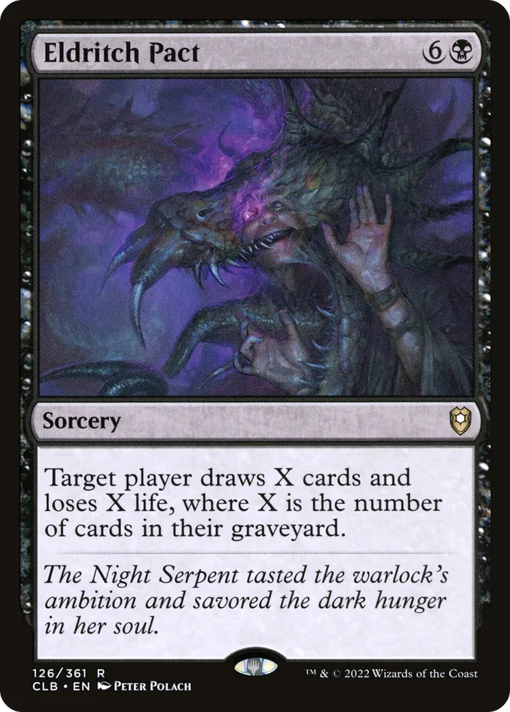 Pacte indicible — Commander Legends: Battle for Baldur's Gate — Magic: The Gathering