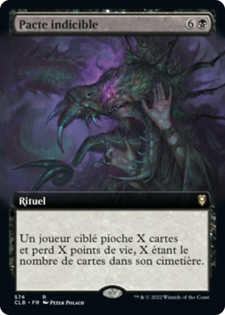 Pacte indicible — Commander Legends: Battle for Baldur's Gate — Magic: The Gathering