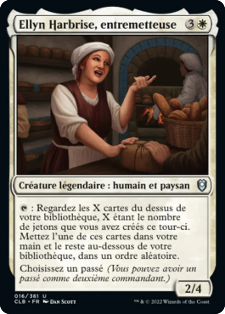 Ellyn Harbrise, entremetteuse — Commander Legends: Battle for Baldur's Gate — Magic: The Gathering