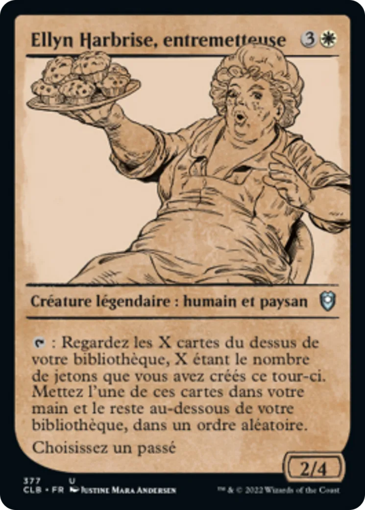 Ellyn Harbrise, entremetteuse — Commander Legends: Battle for Baldur's Gate — Magic: The Gathering