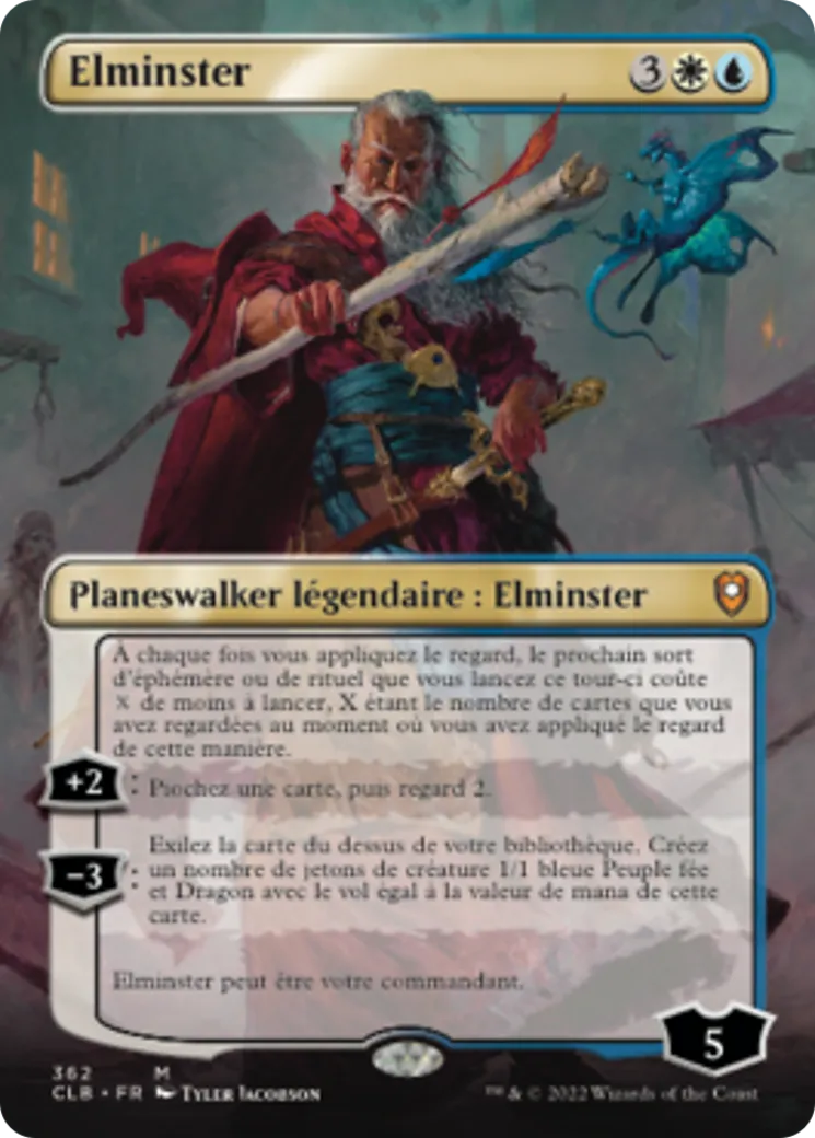 Elminster — Commander Legends: Battle for Baldur's Gate — Magic: The Gathering