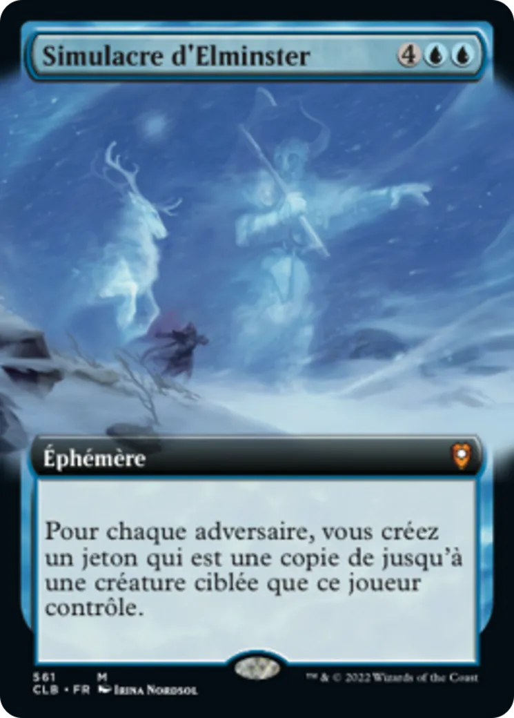 Simulacre d'Elminster — Commander Legends: Battle for Baldur's Gate — Magic: The Gathering