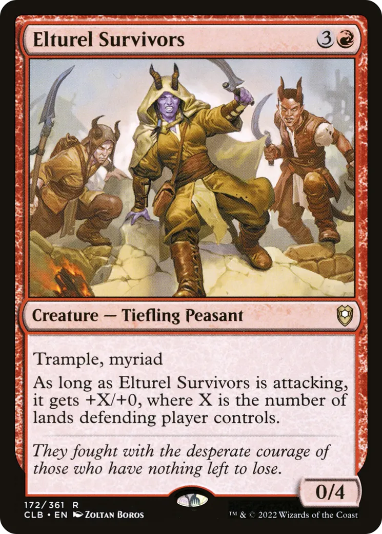 Survivants d'Elturel — Commander Legends: Battle for Baldur's Gate — Magic: The Gathering