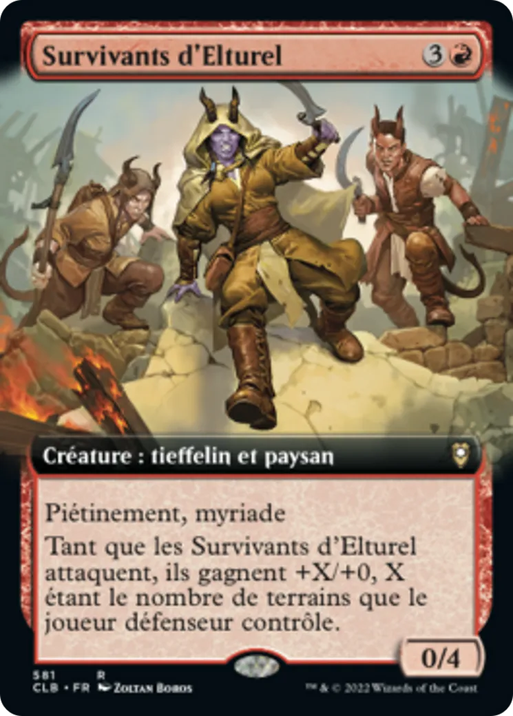 Survivants d'Elturel from Commander Legends: Battle for Baldur's Gate - Magic: The Gathering