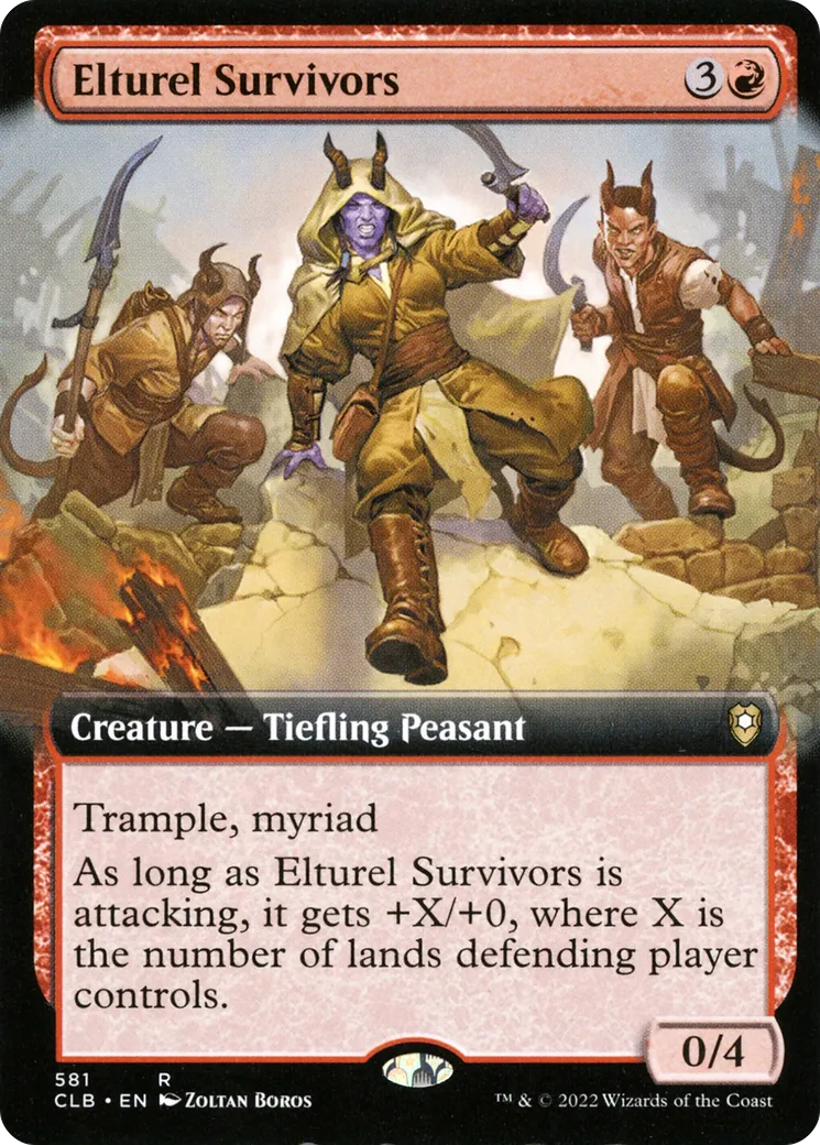Elturel Survivors — Commander Legends: Battle for Baldur's Gate — Magic: The Gathering