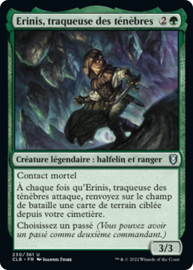 Erinis, traqueuse des ténèbres — Commander Legends: Battle for Baldur's Gate — Magic: The Gathering