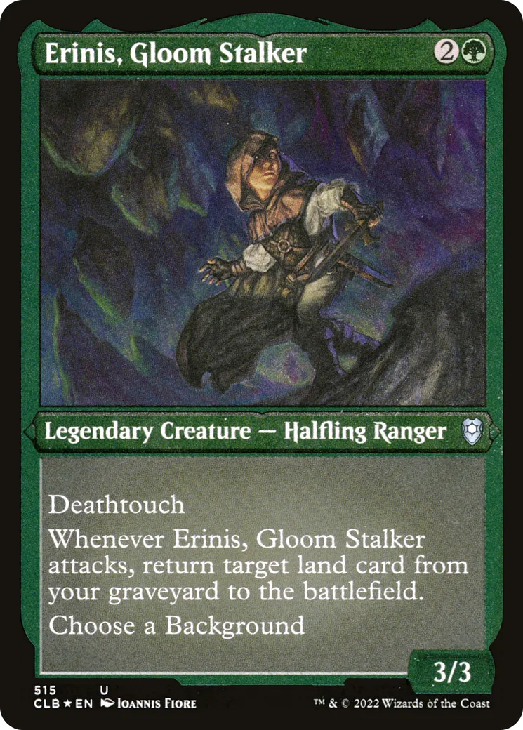 Erinis, Gloom Stalker — Commander Legends: Battle for Baldur's Gate — Magic: The Gathering