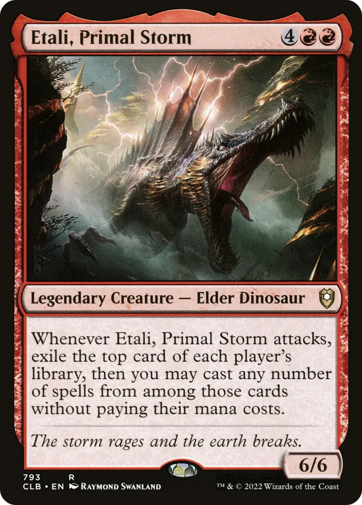 Etali, Primal Storm — Commander Legends: Battle for Baldur's Gate — Magic: The Gathering