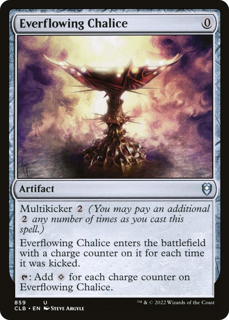 Everflowing Chalice — Commander Legends: Battle for Baldur's Gate — Magic: The Gathering
