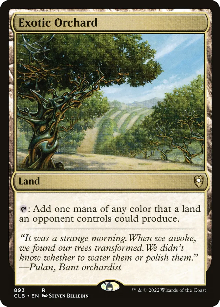 Exotic Orchard — Commander Legends: Battle for Baldur's Gate — Magic: The Gathering
