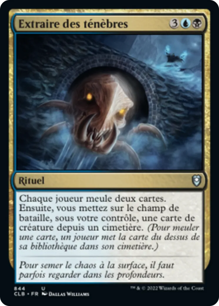 Extraire des ténèbres — Commander Legends: Battle for Baldur's Gate — Magic: The Gathering