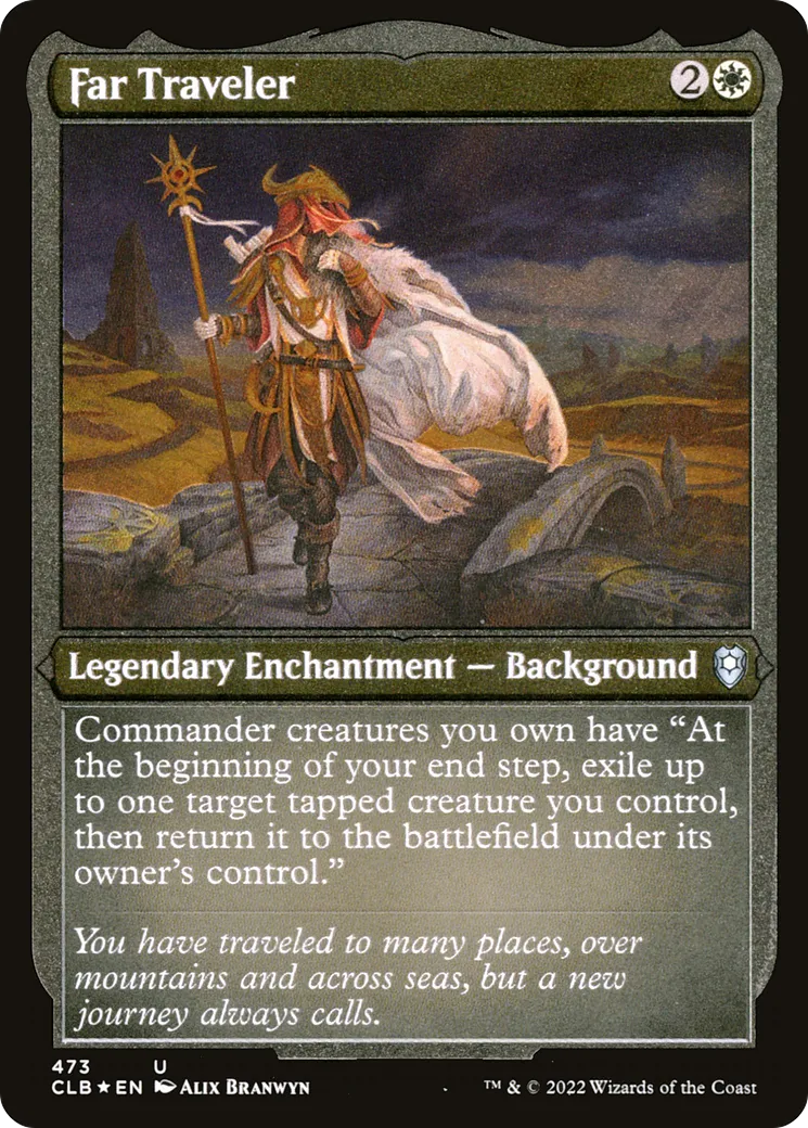 Far Traveler from Commander Legends: Battle for Baldur's Gate - Magic: The Gathering