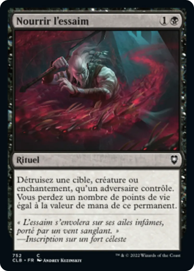 Nourrir l'essaim from Commander Legends: Battle for Baldur's Gate - Magic: The Gathering