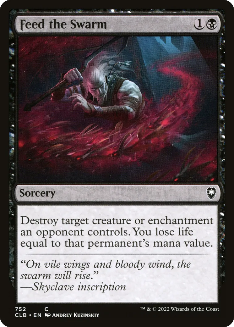 Feed the Swarm — Commander Legends: Battle for Baldur's Gate — Magic: The Gathering