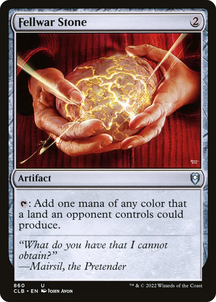 Fellwar Stone — Commander Legends: Battle for Baldur's Gate — Magic: The Gathering