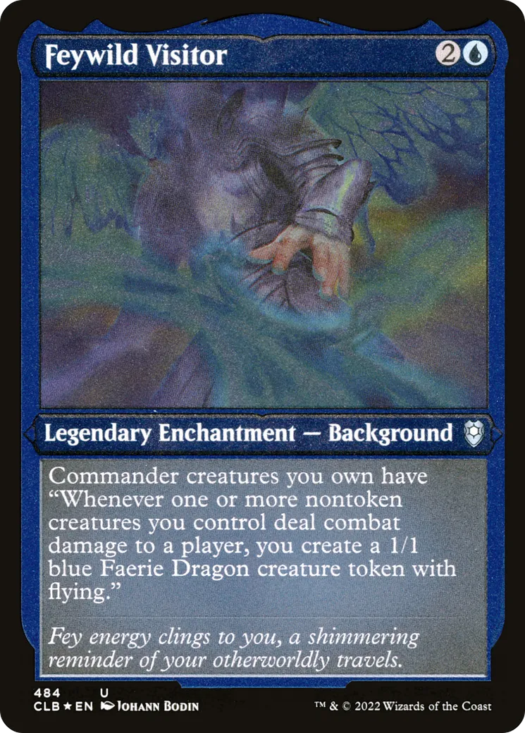 Visiteur de la Féerie sauvage — Commander Legends: Battle for Baldur's Gate — Magic: The Gathering