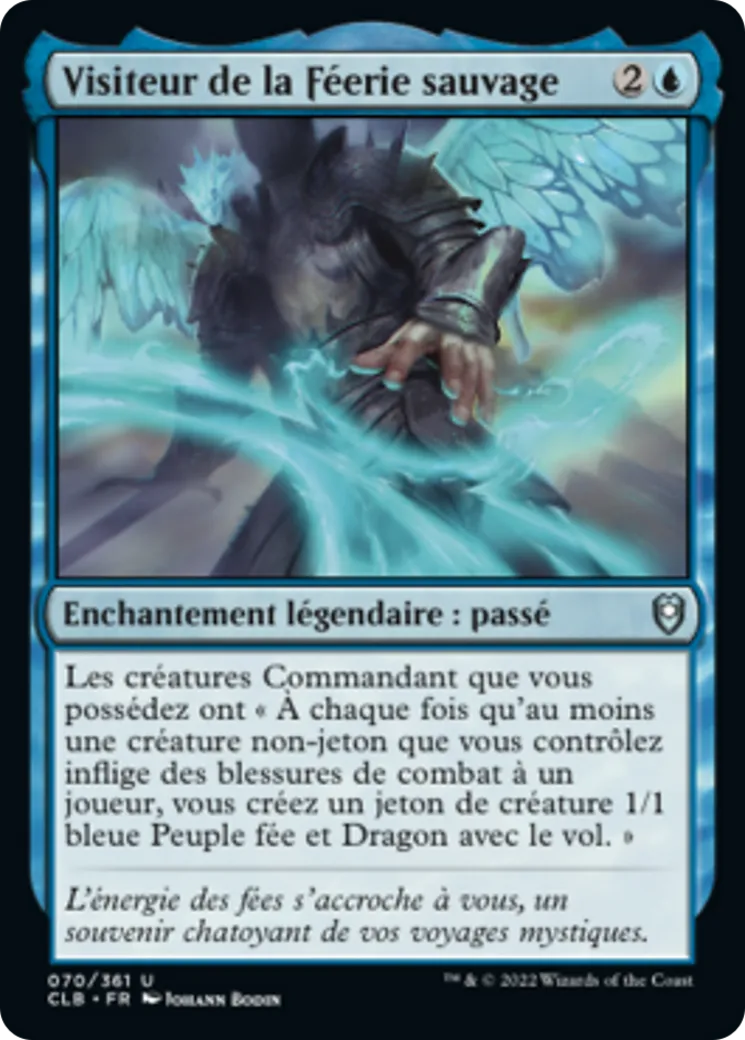 Visiteur de la Féerie sauvage — Commander Legends: Battle for Baldur's Gate — Magic: The Gathering