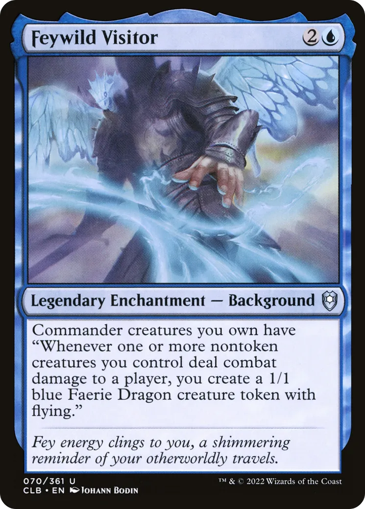 Visiteur de la Féerie sauvage — Commander Legends: Battle for Baldur's Gate — Magic: The Gathering