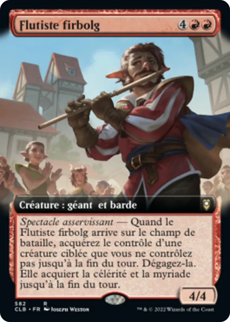 Flutiste firbolg — Commander Legends: Battle for Baldur's Gate — Magic: The Gathering