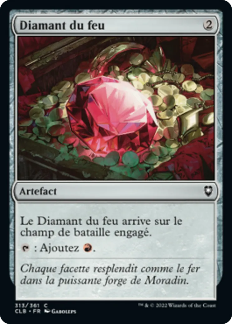Diamant du feu from Commander Legends: Battle for Baldur's Gate - Magic: The Gathering