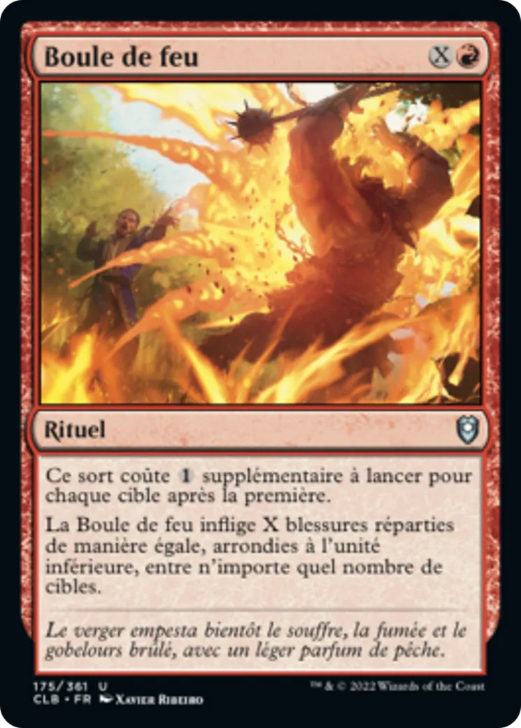 Boule de feu from Commander Legends: Battle for Baldur's Gate - Magic: The Gathering