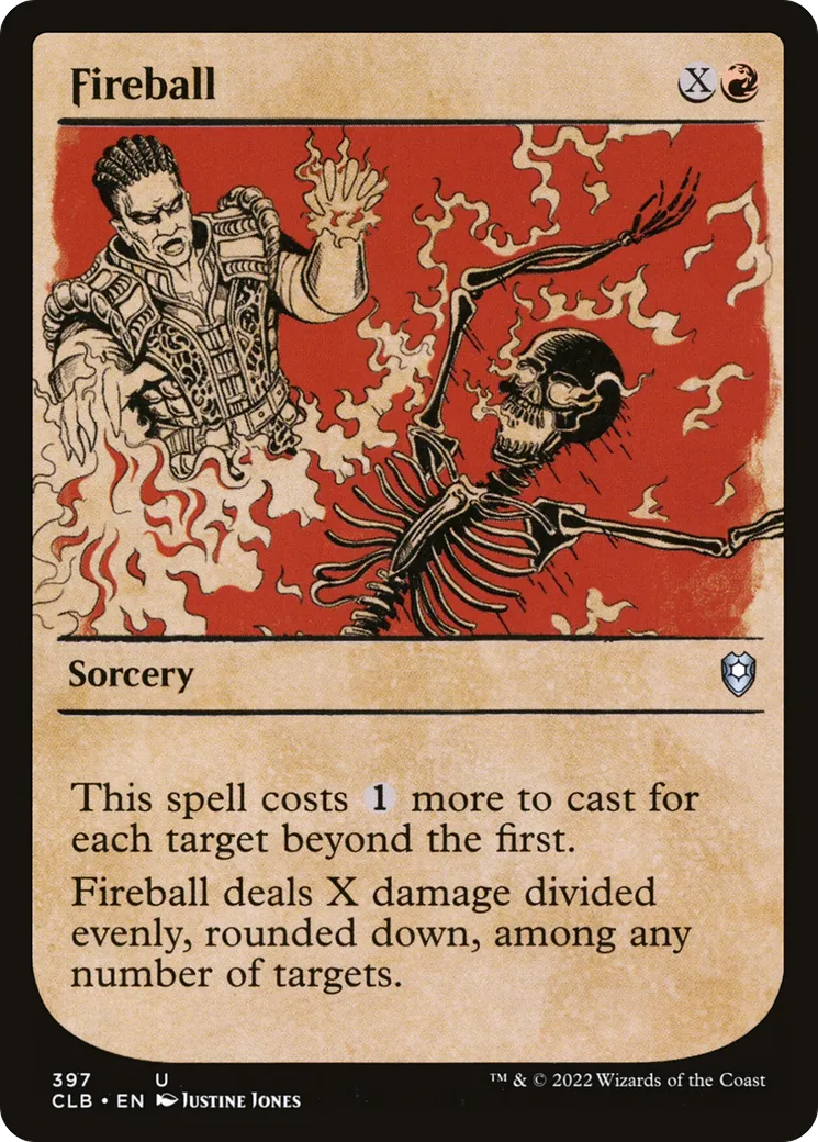Boule de feu — Commander Legends: Battle for Baldur's Gate — Magic: The Gathering