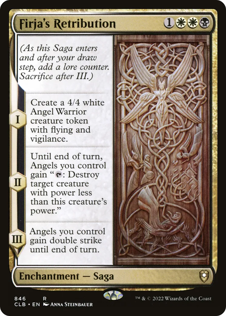 Châtiment de Firja — Commander Legends: Battle for Baldur's Gate — Magic: The Gathering