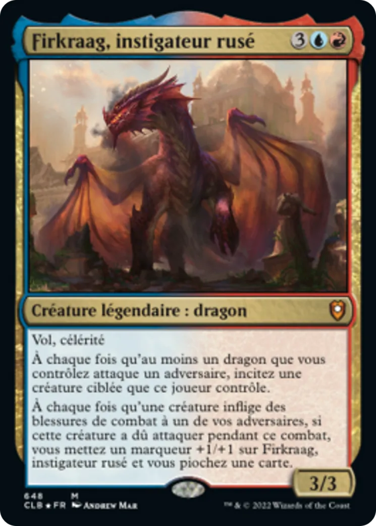 Firkraag, instigateur rusé — Commander Legends: Battle for Baldur's Gate — Magic: The Gathering