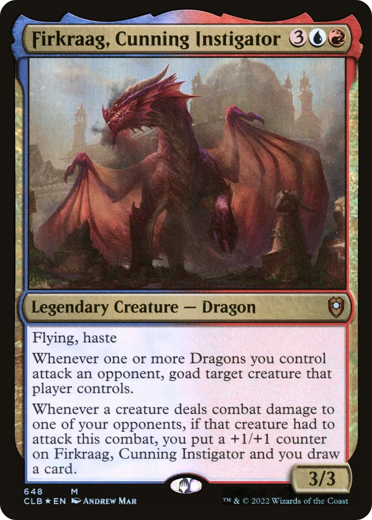 Firkraag, Cunning Instigator — Commander Legends: Battle for Baldur's Gate — Magic: The Gathering