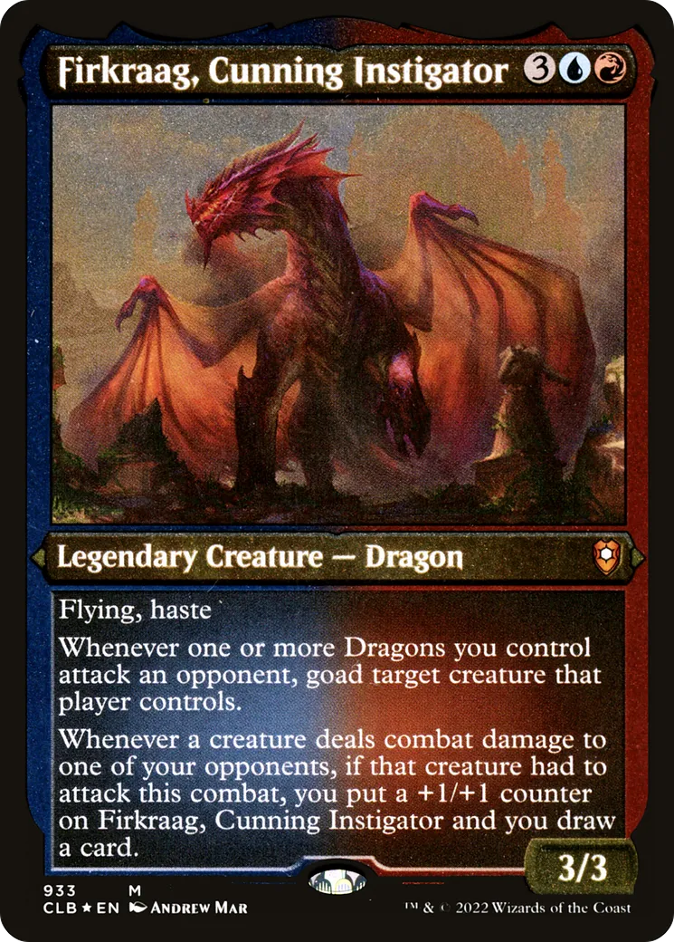 Firkraag, Cunning Instigator — Commander Legends: Battle for Baldur's Gate — Magic: The Gathering