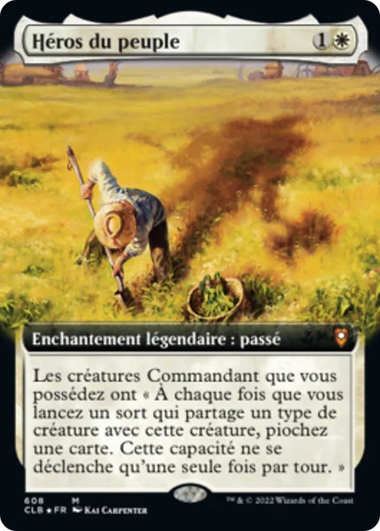 Héros du peuple — Commander Legends: Battle for Baldur's Gate — Magic: The Gathering