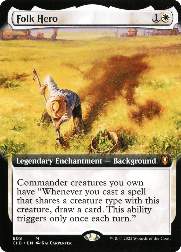 Folk Hero — Commander Legends: Battle for Baldur's Gate — Magic: The Gathering
