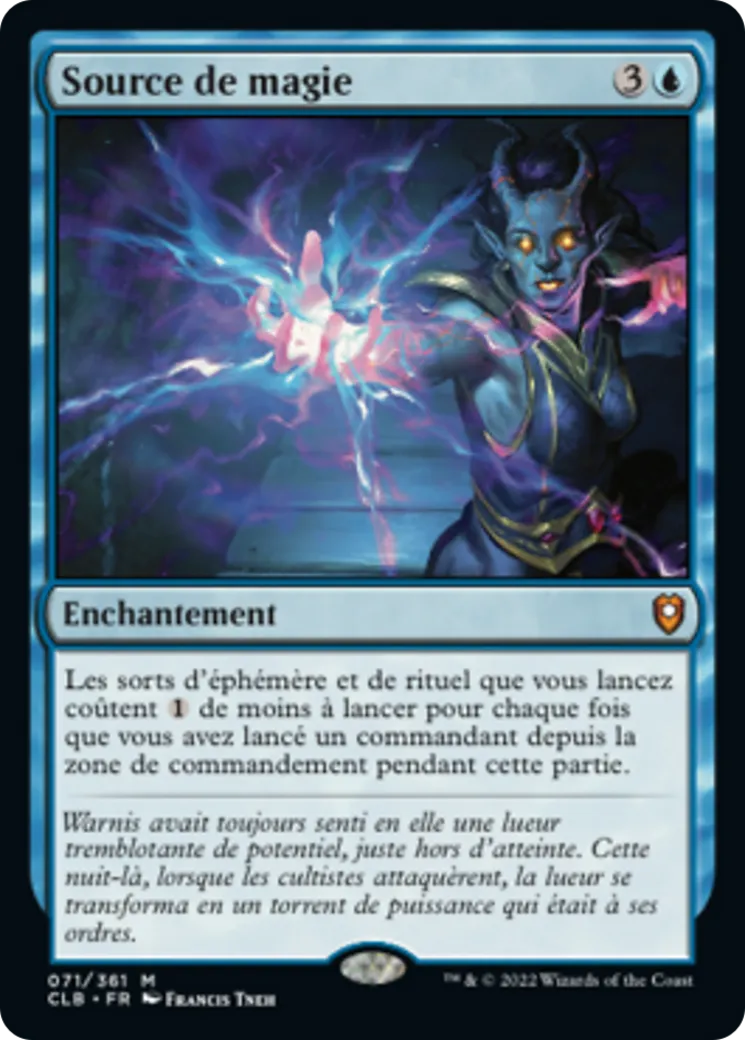 Source de magie from Commander Legends: Battle for Baldur's Gate - Magic: The Gathering