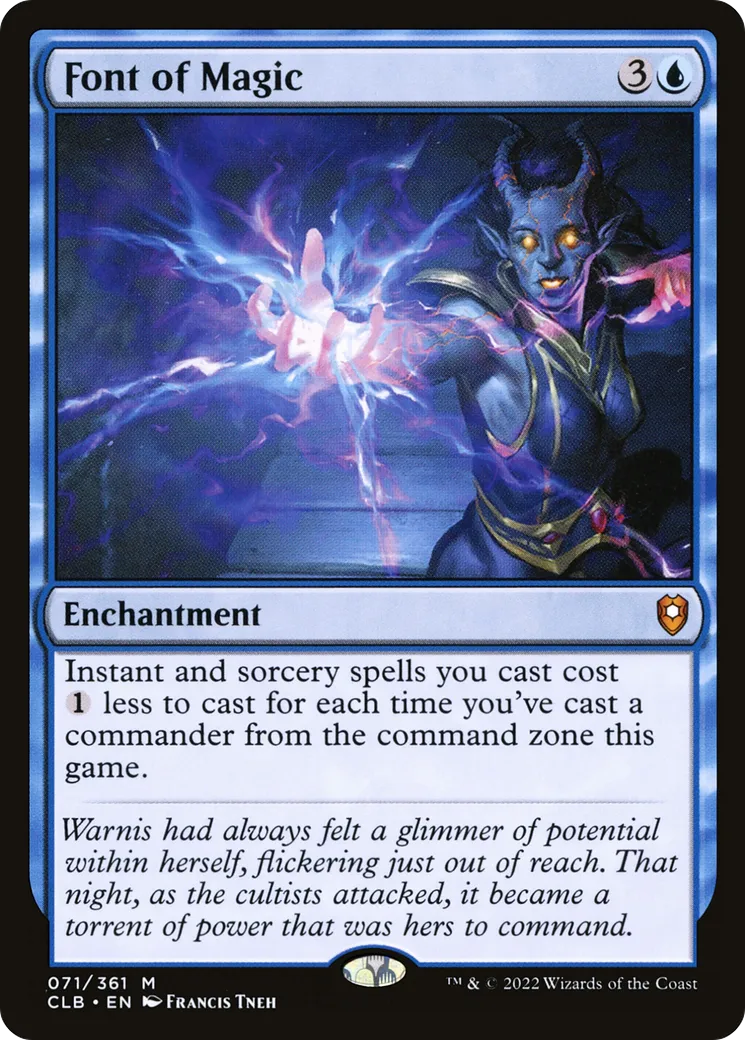 Font of Magic — Commander Legends: Battle for Baldur's Gate — Magic: The Gathering