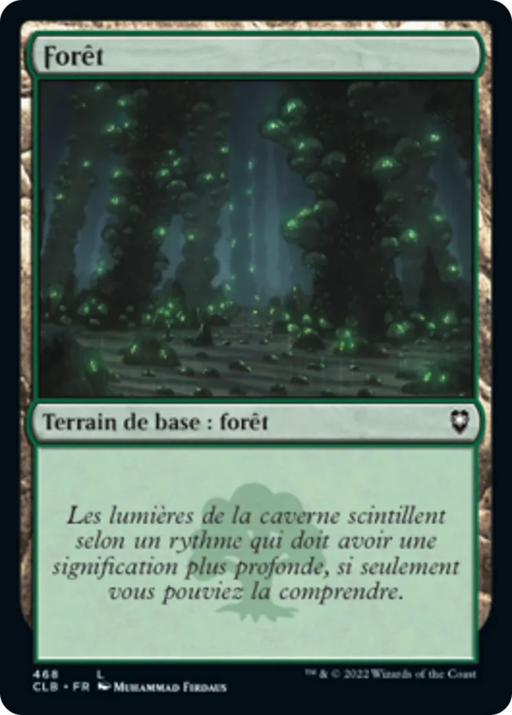 Forêt — Commander Legends: Battle for Baldur's Gate — Magic: The Gathering
