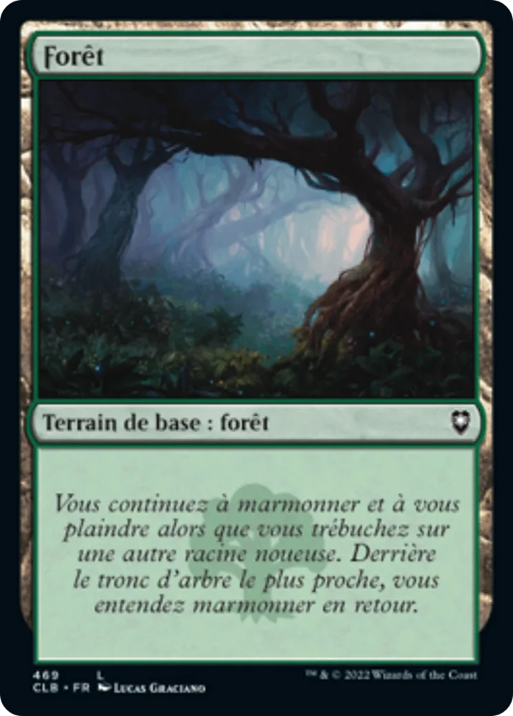 Forêt — Commander Legends: Battle for Baldur's Gate — Magic: The Gathering