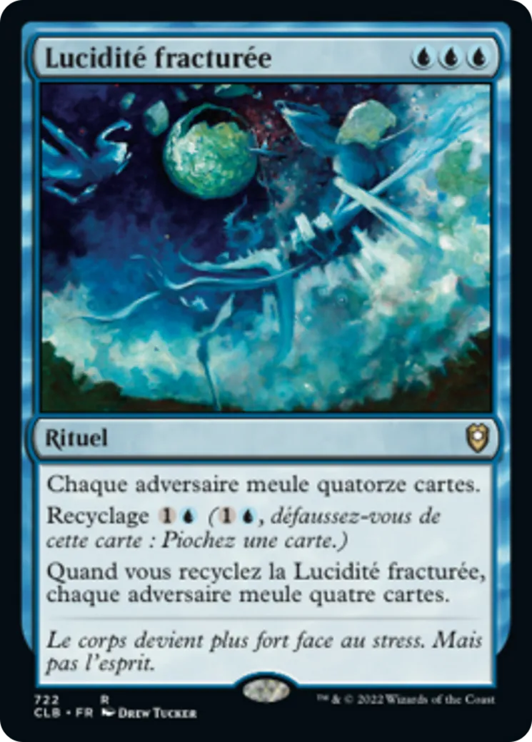 Lucidité fracturée — Commander Legends: Battle for Baldur's Gate — Magic: The Gathering