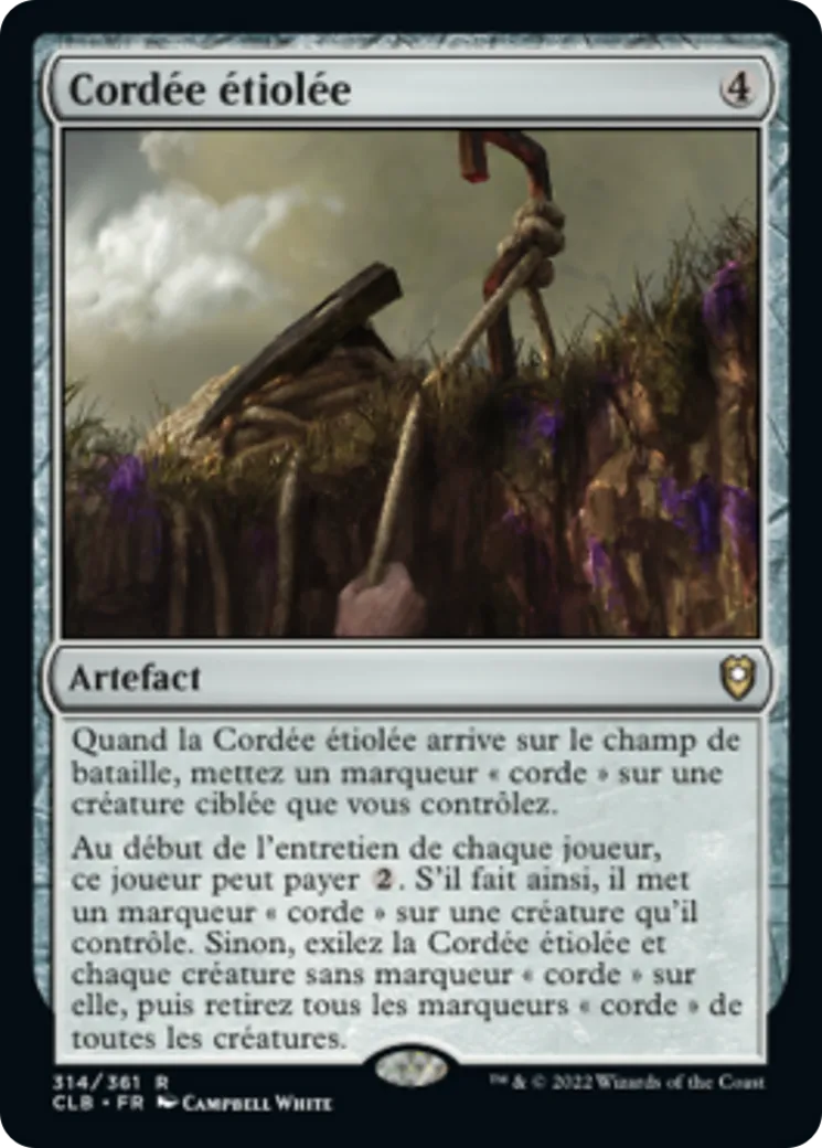 Cordée étiolée — Commander Legends: Battle for Baldur's Gate — Magic: The Gathering