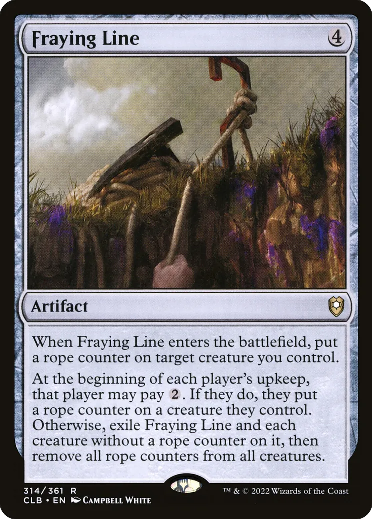 Fraying Line — Commander Legends: Battle for Baldur's Gate — Magic: The Gathering