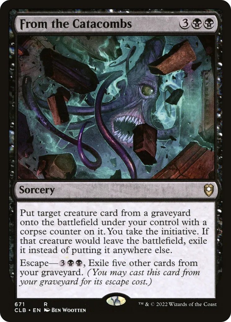 From the Catacombs — Commander Legends: Battle for Baldur's Gate — Magic: The Gathering