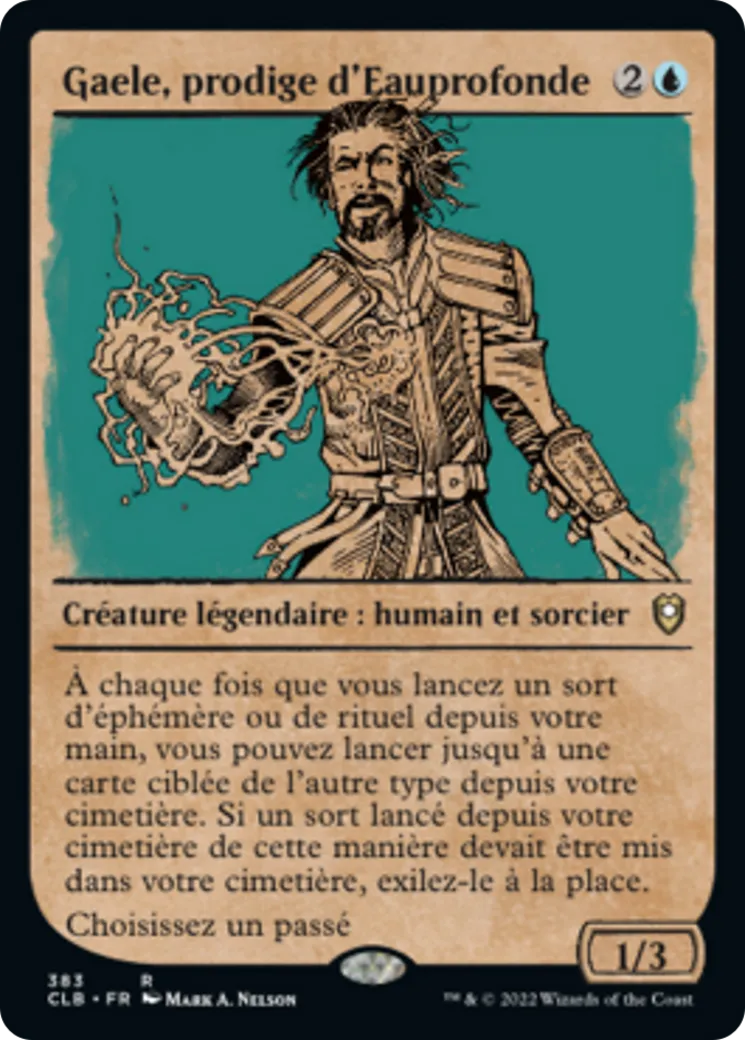 Gaele, prodige d'Eauprofonde — Commander Legends: Battle for Baldur's Gate — Magic: The Gathering