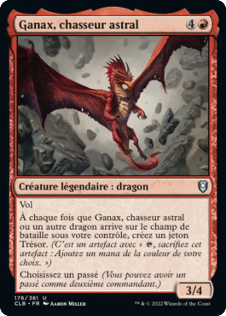 Ganax, chasseur astral — Commander Legends: Battle for Baldur's Gate — Magic: The Gathering