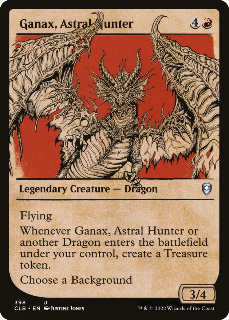 Ganax, chasseur astral — Commander Legends: Battle for Baldur's Gate — Magic: The Gathering