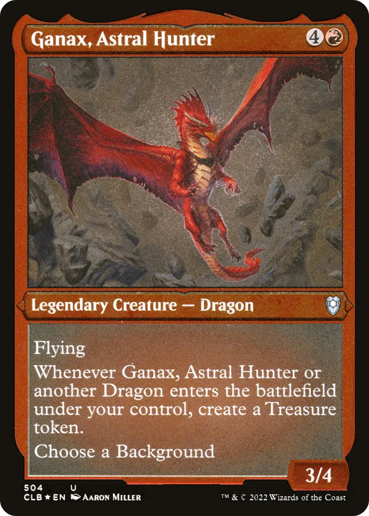 Ganax, Astral Hunter — Commander Legends: Battle for Baldur's Gate — Magic: The Gathering