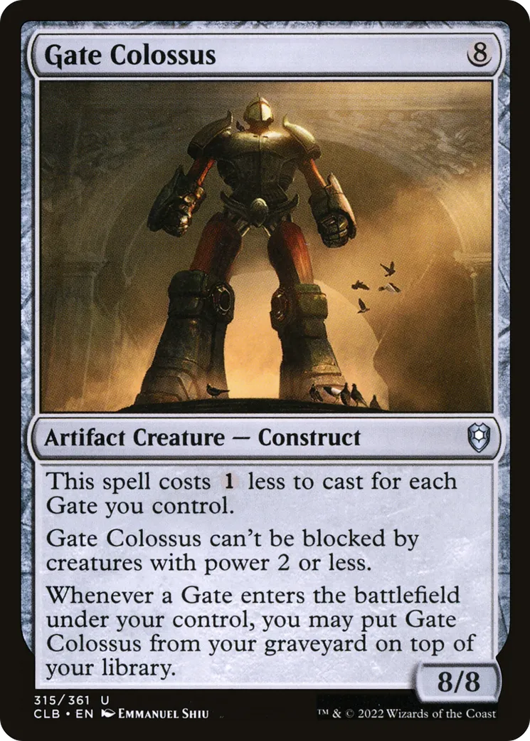 Colosse de la Porte — Commander Legends: Battle for Baldur's Gate — Magic: The Gathering