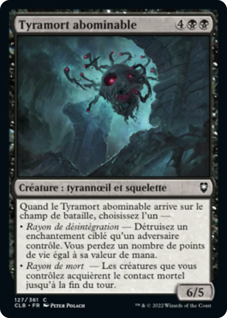 Tyramort abominable — Commander Legends: Battle for Baldur's Gate — Magic: The Gathering