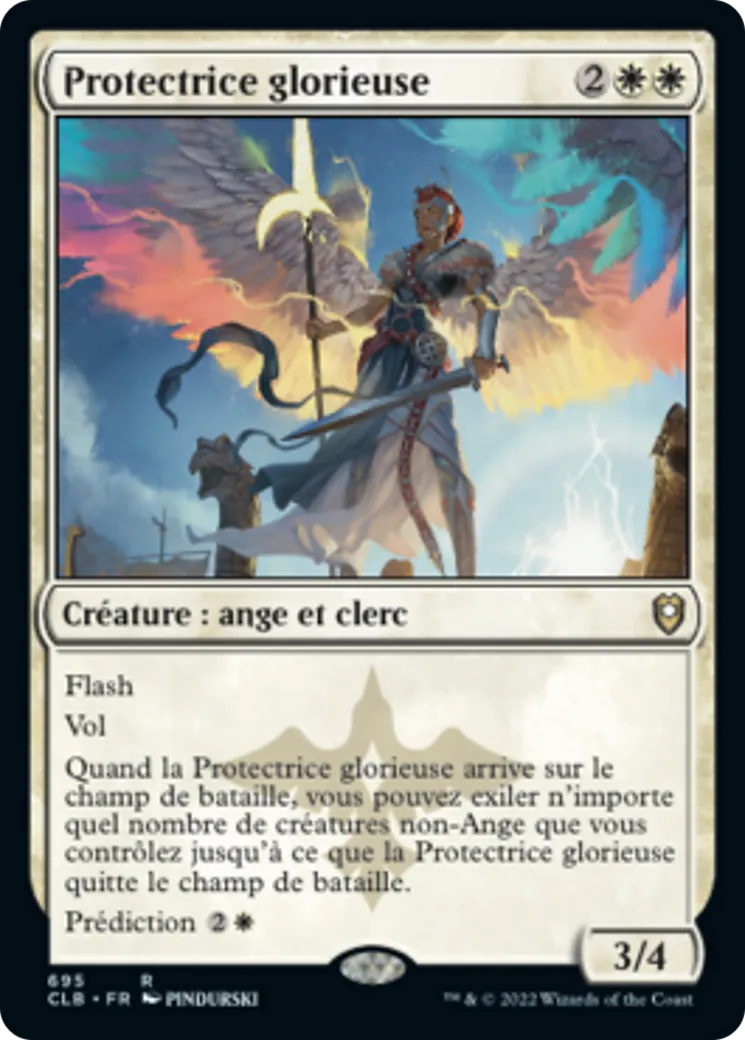 Protectrice glorieuse — Commander Legends: Battle for Baldur's Gate — Magic: The Gathering